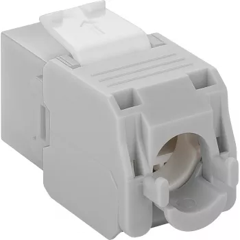 DS-IT CAT6a UTP Kiystone tinklo lizdas – be įrankių, pilkas (DS-KC-UTP6A-TL-2)
