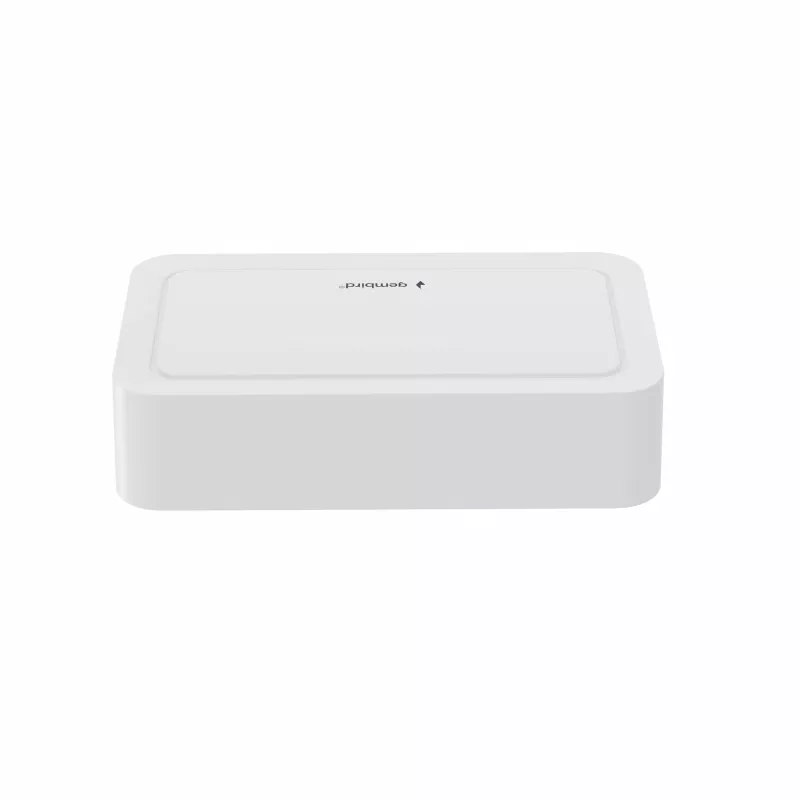 Gembird NSW-G5-02 5 prievadų Gigabit Ethernet tinklo jungiklis - baltas