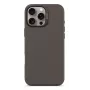 DECODED Antimicrobial Silicone Case, skirtas iPhone 16 Pro Max, MagSafe, juodas