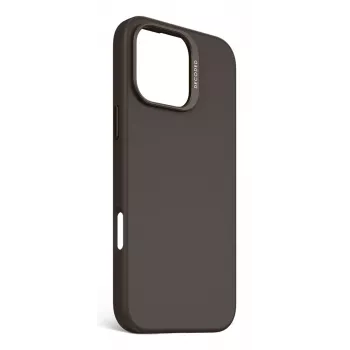 DECODED Antimicrobial Silicone Case, skirtas iPhone 16 Pro Max, MagSafe, juodas
