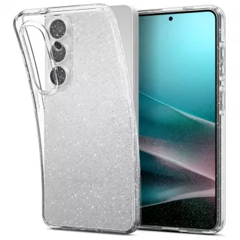 Spigen Liquid Crystal Glitter dėklas Samsung Galaxy S26+ - permatomas