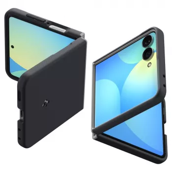 SPIGEN Nano Pop MagSafe dėklas, skirtas Samsung Galaxy Z Flip8 - juodas sezamas