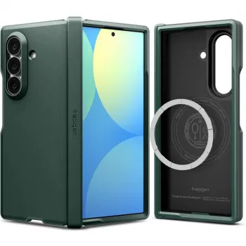 Spigen Tough Armor Pro MagSafe dėklas, skirtas Samsung Galaxy Z Fold 8 Ultra – Abyss Green