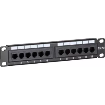 DSIT DS-10Patch5-12UTP 10 colių 12 prievadų UTP CAT 5e jungčių skydelis