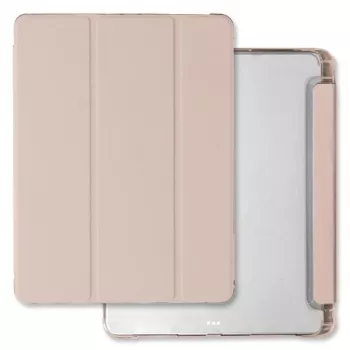 Mercury skaidrus galinis dėklas, skirtas iPad Pro 11 (M4 2024 / M5 2025) - rožinis