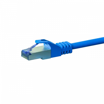 DSIT CAT 6a S/FTP LSOH tinklo jungiamasis laidas, 0,5 m, mėlynas