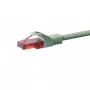 DSIT CAT6 tinklo kabelis, U/UTP, 20 m, pilkas, 100% varis (DC-61-200)