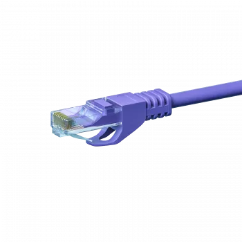 DSIT Cat 6 U/UTP Ethernet Patch Cable, 3 m, violetinė, CCA, 10 Gbps, RJ45