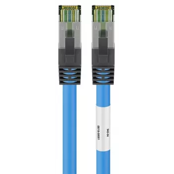 DSIT RJ45 tinklo kabelis S/FTP PiMF CAT 8, mėlynas, 0,50 m