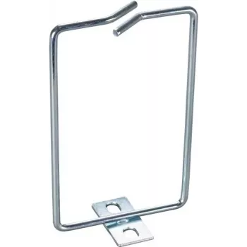 DSIT kabelių tvarkymo žiedas 80 x 120 mm, juodas plienas