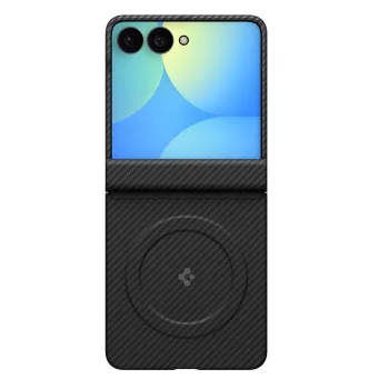 SPIGEN AIRSKIN ARAMID MAGSAFE GALAXY Z FLIP 8 juodas