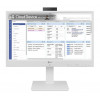 LG 24CR671N-2P 23,8 colio Full HD All-in-One plonasis klientas su Intel Pentium N4200, 4GB RAM, 16GB eMMC, be OS