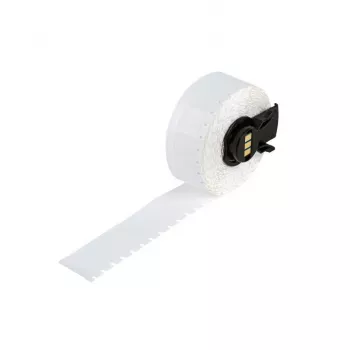 BRADY DuraSleeve laidų žymėjimo kasetė, B-499 nailono audinys, 19,05 mm x 4,88 m, balta/peršviečiama, skirta BMP21-PLUS/M210/M211