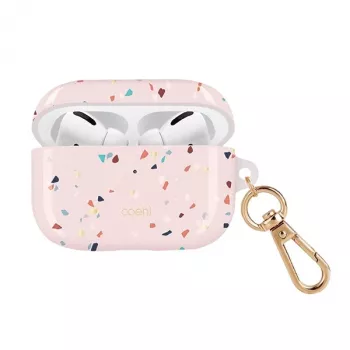 UNIQ Coehl Terrazzo dėklas, skirtas Apple AirPods Pro – Blush Pink