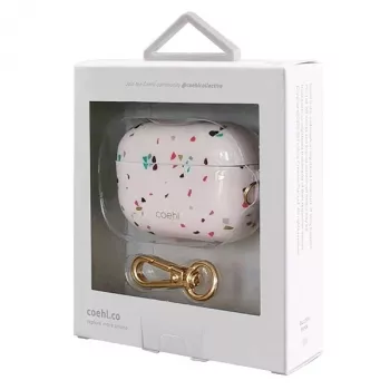 UNIQ Coehl Terrazzo dėklas, skirtas Apple AirPods Pro – Blush Pink