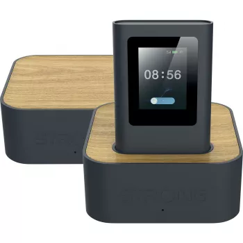 Strong HOPI-5G-DM6 5G Wi-Fi 6 maršrutizatorius AX3000 dviejų juostų, 2.5G prievadas, Nano SIM, juodas