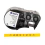 Brady M4C-375-595-YL-BK savaiminio laminavimo vinilo etiketės BMP41/BMP51/BMP53/M511 spausdintuvams, balta/peršviečiama, 25,4 mm x 50,8 mm, 6,4 m rulonas