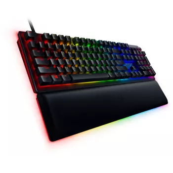 Laidinė žaidimų klaviatūra Razer Huntsman V2, Analog Optical jungikliai, šiaurietiškas išdėstymas, RGB, juoda (RZ03-03610600-R3N1)