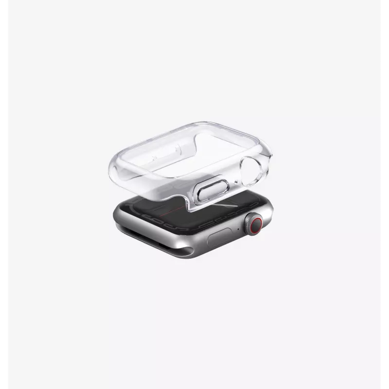 UNIQ Garde apsauginis dėklas, skirtas Apple Watch Series 7/8/9 45mm - dūminės pilkos spalvos