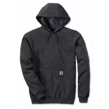 Carhartt Midweight gobtuvinis megztinis - vyriškas Original Fit pullover, 50% medvilnė 50% poliesteris, 10.5 oz vilnonis pamušalas, priekinė kišenė rankoms