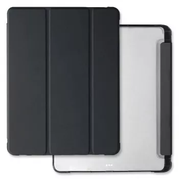 Mercury Clear Back Cover, skirtas iPad Pro 13 inch (M4 2024/M5 2025) - juodas buferis, permatoma nugarėlė