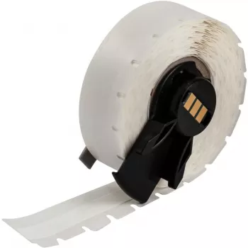 BRADY Repositionable Multi-Purpose Mounting Squares, 16 vnt., balti, 1x1 colio, dvipusės putos