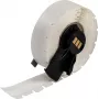 BRADY M6C-375-498 daugkartinio naudojimo vinilo audinio etiketė, balta, 9,53 mm x 9,14 m