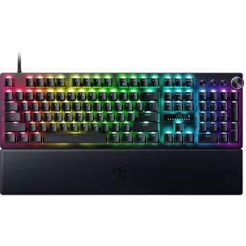 Laidinė žaidimų klaviatūra Razer Huntsman V3 Pro, šiaurietiškas išdėstymas, Analog Optical jungikliai, juoda (RZ03-04970600-R3N1)