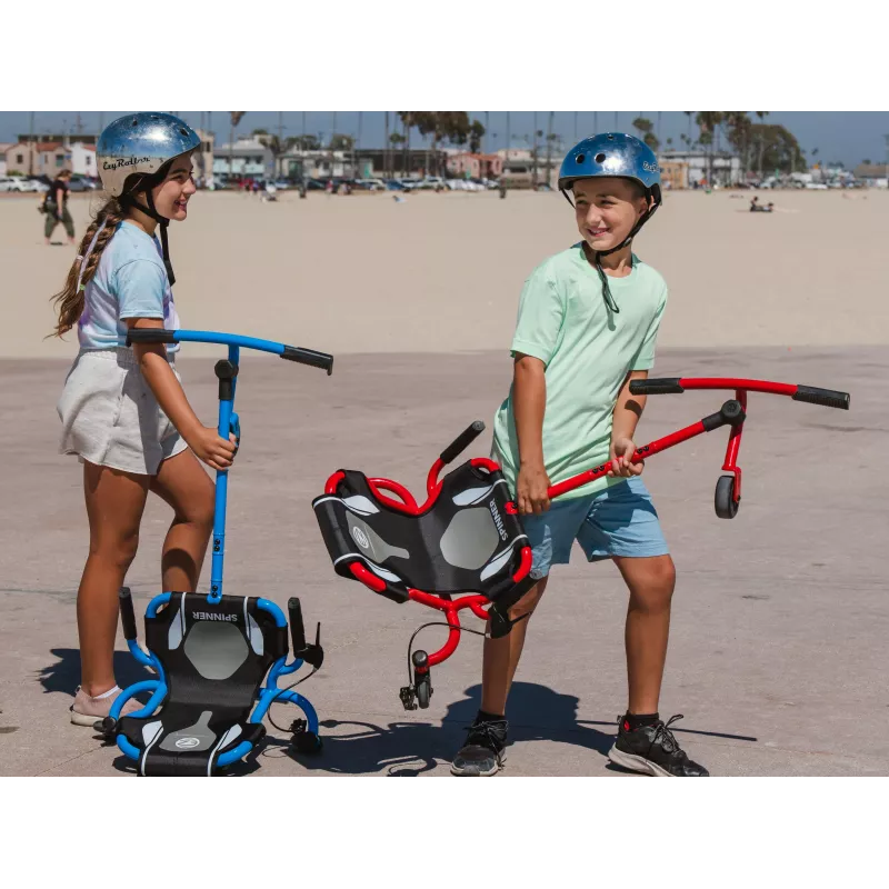 EzyRoller Spinner X Pink 360° sukamoji važinėjimo priemonė vaikams nuo 4 iki 12 metų