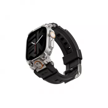 SKINARMA Talon dirželis, skirtas Apple Watch Ultra 49mm, juodas