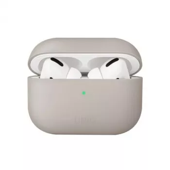 UNIQ Lino Silicone dėklas, skirtas Apple AirPods Pro – smėlio spalvos