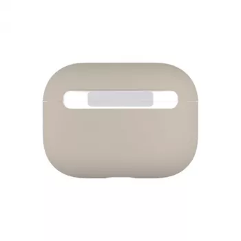 UNIQ Lino Silicone dėklas, skirtas Apple AirPods Pro – smėlio spalvos