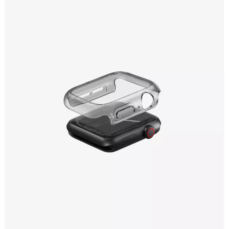 UNIQ Garde skaidrus dėklas Apple Watch Series 7/8/9 45 mm
