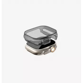 UNIQ Garde apsauginis dėklas, skirtas Apple Watch Ultra / Ultra 2 / Ultra 3 (49 mm) – dūminis pilkas