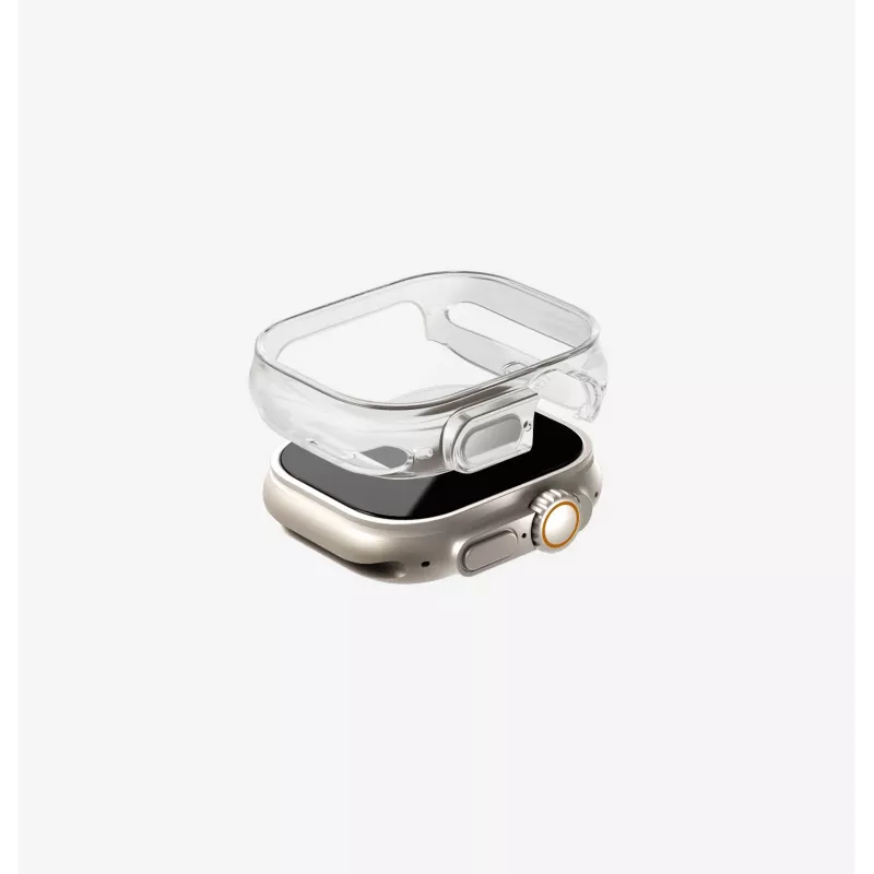 UNIQ Garde apsauginis dėklas, skirtas Apple Watch Ultra / Ultra 2 / Ultra 3 (49 mm) – dūminis pilkas