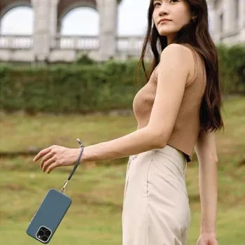 UNIQ Coehl Laurel universalus telefono rankinis dirželis, juodas