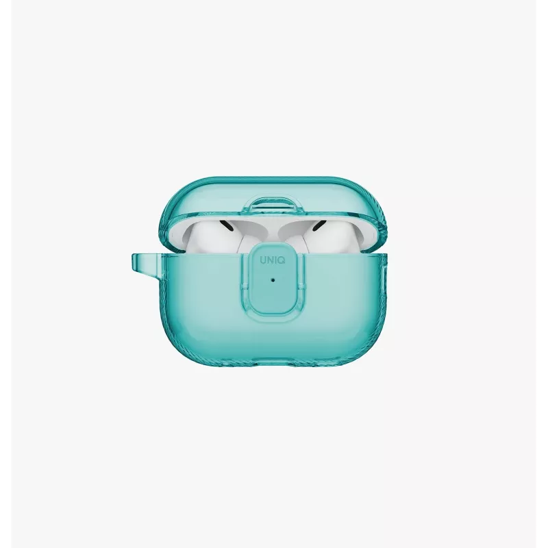UNIQ Glase Pro Lock Case, skirta AirPods Pro 3, turkio spalvos