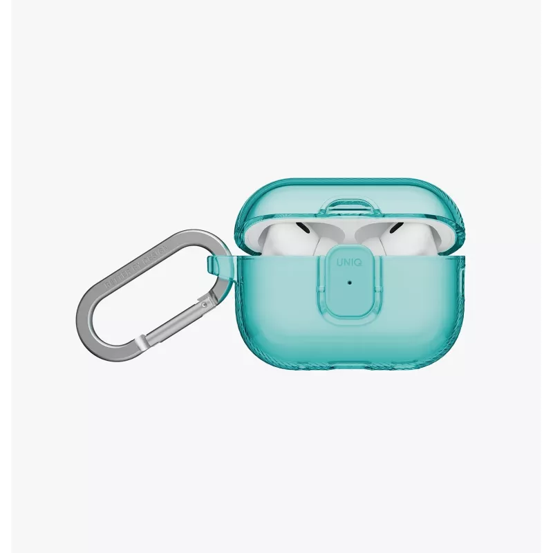 UNIQ Glase Pro Lock Case, skirta AirPods Pro 3, turkio spalvos