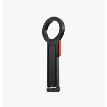 UNIQ Arcus TriPod stovas – magnetinis trikojis ir rankena, skirta MagSafe iPhone, juoda