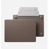 UNIQ Lyden Versa kieto korpuso folio dėklas, skirtas MacBook Air 13 inch (M2 2022 / M3 2024 / M4 2025 / M5 2026), pilkas