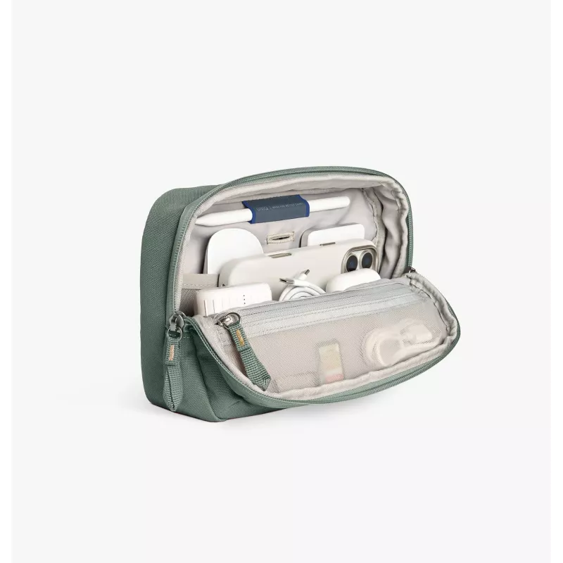 UNIQ Denver Tech Kit Pouch 2,5 l žalios spalvos