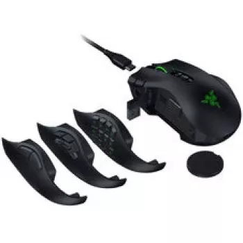 Razer Naga V3 Pro belaidė žaidimų pelė, 8000 Hz - juoda