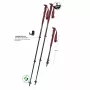 Komperdell Carbon Pro Zero Compact trekkingo lazdos - Malbec