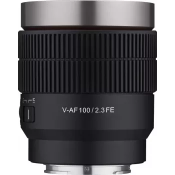 Samyang V-AF T 2.3/100 FE Sony E automatinio fokusavimo teleobjektyvas