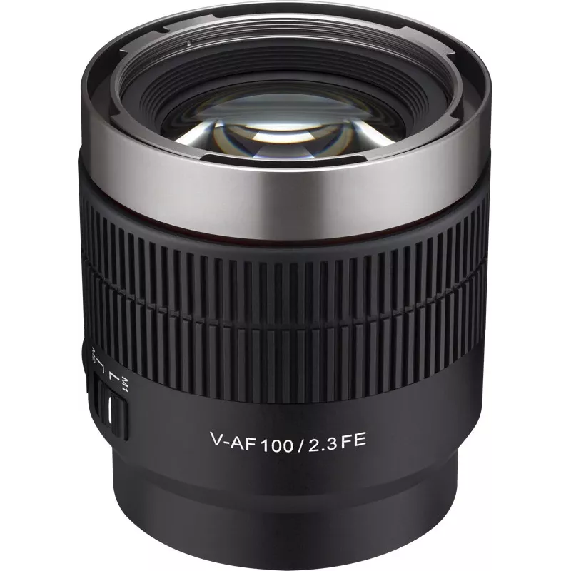 Samyang V-AF T 2.3/100 FE Sony E automatinio fokusavimo teleobjektyvas