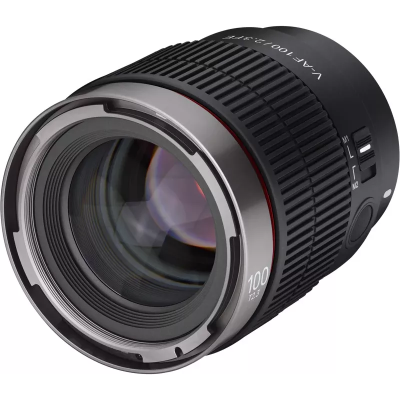 Samyang V-AF T 2.3/100 FE Sony E automatinio fokusavimo teleobjektyvas
