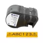 BRADY BMP51/BMP53/M511 savaiminio laminavimo vinilo etiketė, balta/perpšviečiama, 1 colio plotis, 21 pėdų rulonas