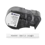 Brady M4C-250-7641 savaiminio laminavimo vinilo laidų žymekliai, skirti BMP51/BMP53, 38,1 mm x 19,05 mm, balti/peršviečiami, 6,4 m ritinys