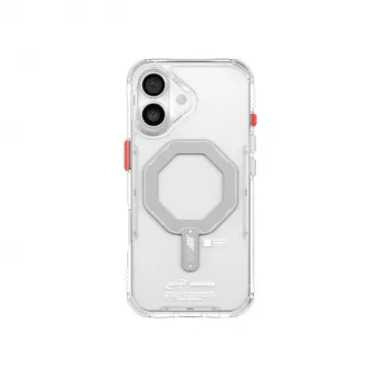 Skinarma Saido magnetinis įkrovimo dėklas, skirtas iPhone 17 - skaidrus