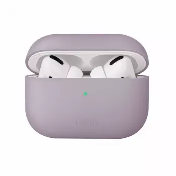 UNIQ Lino silikoninis dėklas, skirtas AirPods Pro, levandų spalvos